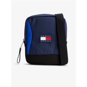 Tmavě modrá pánská taška přes rameno Tommy Jeans Logo Reporter - Pánské