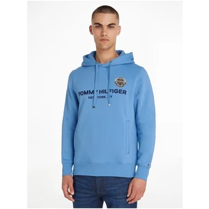 Blue Mens Hoodie Tommy Hilfiger - Men