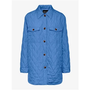 Blue Ladies Quilted Shirt Jacket Pieces Taylor - Women