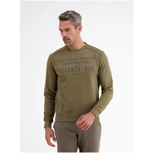 Khaki men's sweatshirt LERROS - Mens