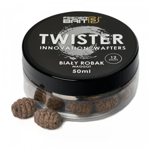 Feederbait twister wafters 75 ml 12 mm - bílý červ
