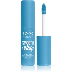 NYX Professional Makeup Smooth Whip Matte Lip Cream sametová rtěnka s vyhlazujícím efektem odstín 21 Blankie 4 ml