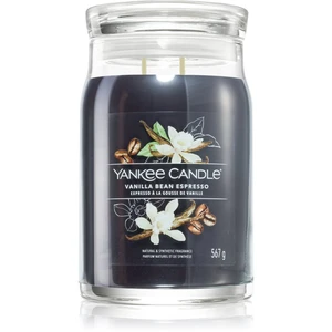 Yankee Candle Vanilla Bean Espresso vonná sviečka Signature 567 g
