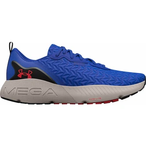 Under Armour Men's UA HOVR Mega 3 Clone Running Shoes Versa Blue/Ghost Gray/Bolt Red 45