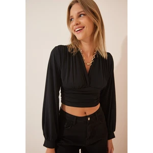 Happiness İstanbul Blouse - Black - Regular fit