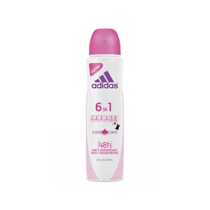 Adidas 6 in 1 Cool & Care antiperspirant v spreji pre ženy 150 ml