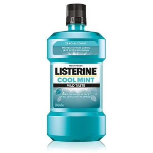 Listerine Cool Mint Mild Taste ústna voda bez alkoholu príchuť Cool Mint 250 ml