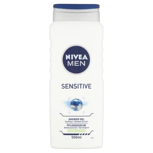 Nivea Men Sensitive sprchový gél na tvár, telo a vlasy 500 ml