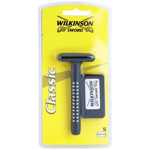 Wilkinson Sword Classic holiaci strojček + náhradné žiletky 5 ks 5 ks