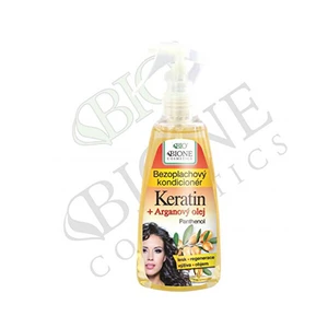 Bione Cosmetics Bezoplachový kondicionér Keratin + Arganový olej s panthenolem 260 ml