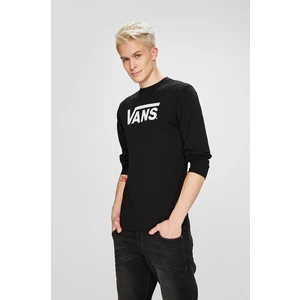 Men's Long Sleeve T-Shirt VANS CLASSIC black/white - Men's