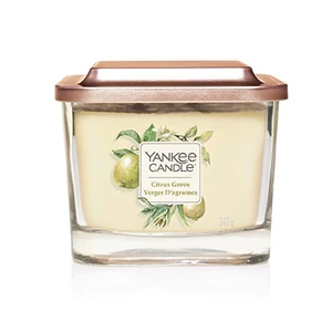 Yankee Candle Aromatická sviečka stredná hranatá Citrus Grove 347 g
