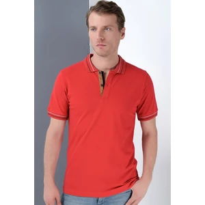 T8567 DEWBERRY MEN's T-SHIRT-BURGUNDY