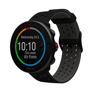 Sporttester  Polar Vantage M2 vel. S-L čierny/sivý (90085160... Sporttester 1.2" barevný 240 x 240,  akcelerometer, krokoměr, senzor srdečního tepu, k