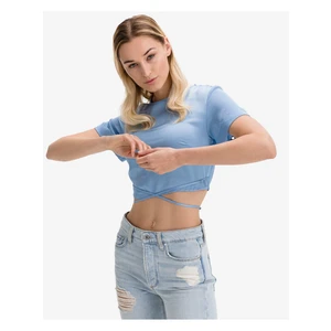 Guess Starling Crop top Modrá