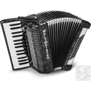 Weltmeister Kristall 30/60/III/5 White Piano accordion