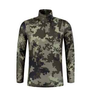 Korda triko kool quick dry long sleeve neck kamo - m