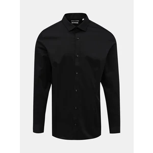 Black Slim Fit Shirt Jack & Jones Parma