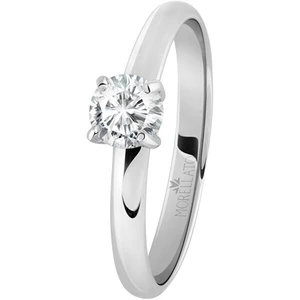 Morellato Ocelový prsten s krystalem Love Rings SNA42 58 mm