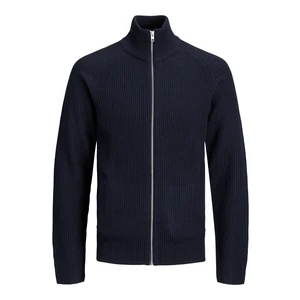 Jack&Jones Pánský svetr JJPANNEL 12220819 Navy Blazer XXL