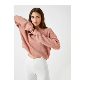 Koton Sweater - Pink - Relaxed fit