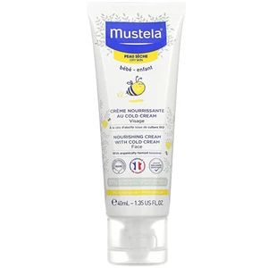 Mustela Detský vyživujúci krém na tvár so včelím voskom pre suchú pleť ( Nourish ing Face Cream with Cold Cream ) 40 ml