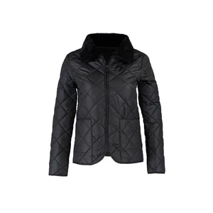 Trendyol Black Oversize Fur Collar Detailed Down Jacket