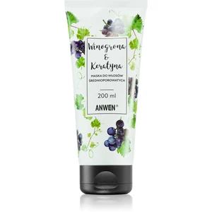 Anwen Grapes & Keratin regeneračná maska na vlasy Medium Porosity 200 ml