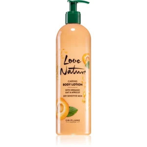 Oriflame Love Nature Organic Oat & Apricot ošetrujúce telové mlieko 500 ml
