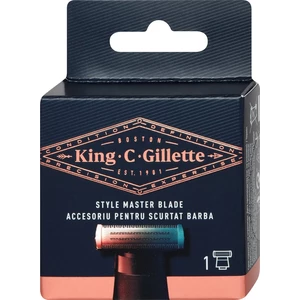 King C. Gillette Style Master náhradní hlavice pro muže 1 ks