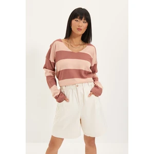 Sweter damski Trendyol Striped