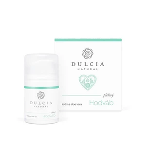 DULCIA Natural Pleťový krém s Aloe vera a hedvábím 50 ml