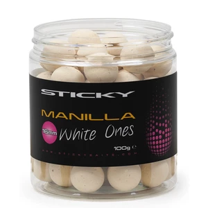 Sticky baits plovoucí boilies manilla pop-ups white ones 100 g-16 mm