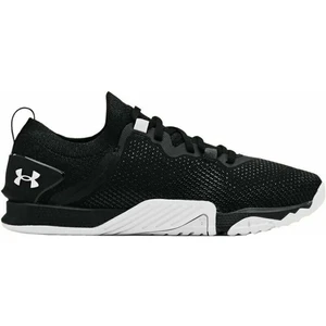 Under Armour UA TriBase Reign 3 Womens Training Shoes Black/White 6