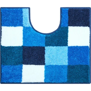 GRUND Koupelnová předložka BONA modrá Rozměr: 50x60 cm s výřezem pro WC