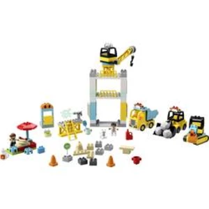 LEGO® DUPLO® Town 10933 Stavba s vežovým žeriavom
