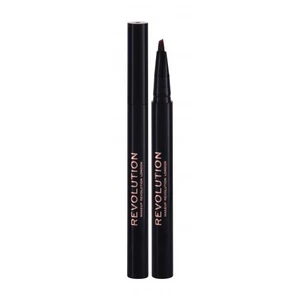 Makeup Revolution Bushy Brow tužka na obočí odstín Dark Brown 0.5 ml