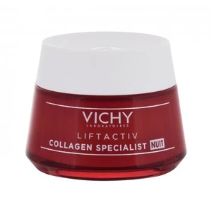 Vichy Liftactiv Collagen Specialist spevňujúci nočný krém proti vráskam 50 ml