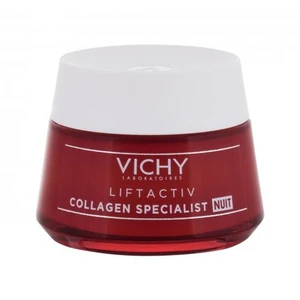 Vichy Liftactiv Collagen Specialist spevňujúci nočný krém proti vráskam 50 ml