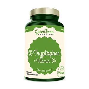 GreenFood L-Tryptophan + Vitamin B6 90 kapsúl