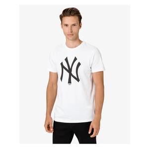 New Era New York Yankees Triko Bílá