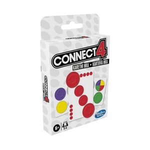 Hasbro Kartová hra Connect 4 SK-CZ verzia