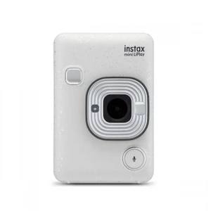 INSTAX - FUJIFILM Instantný biely fotoaparát Mini LiPlay