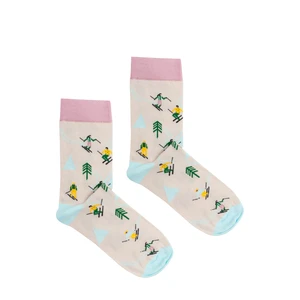 Kabak Unisex's Socks Patterned Skiing