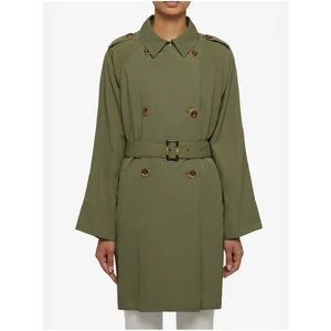 Khaki Womens Trench Coat Geox - Women