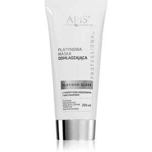 Apis Natural Cosmetics Platinum Gloss protivrásková a zpevňující pleťová maska 200 ml