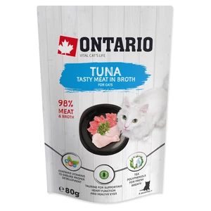 Kapsička Ontario Tuna in Broth 80g
