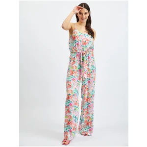 Orsay Pink-cream Women's Floral Overall - Women