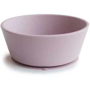 Mushie Silicone Suction Bowl silikónová miska s prísavkou Soft Lilac 1 ks