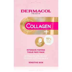 Dermacol Collagen + plátenná maska so spevňujúcim účinkom 1 ks